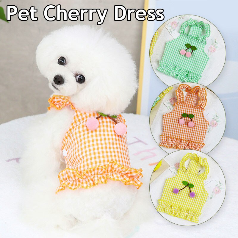Pet Dog Clothes Dress Sweety Princess Style Dog Dress Teddy Puppy Wedding Dresses For Small Medium Dogs Pet Accessories