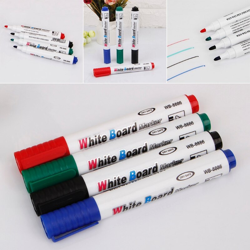 Uitwisbare Whiteboard Marker Pen Milieuvriendelijk Marker Office School Thuis R9UA