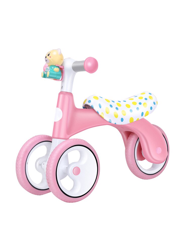 Bicicleta de equilibrio para bebé, andador de juguete con ruedas silenciosas, Scooter para bebé, coche de equilibrio, 3 colores