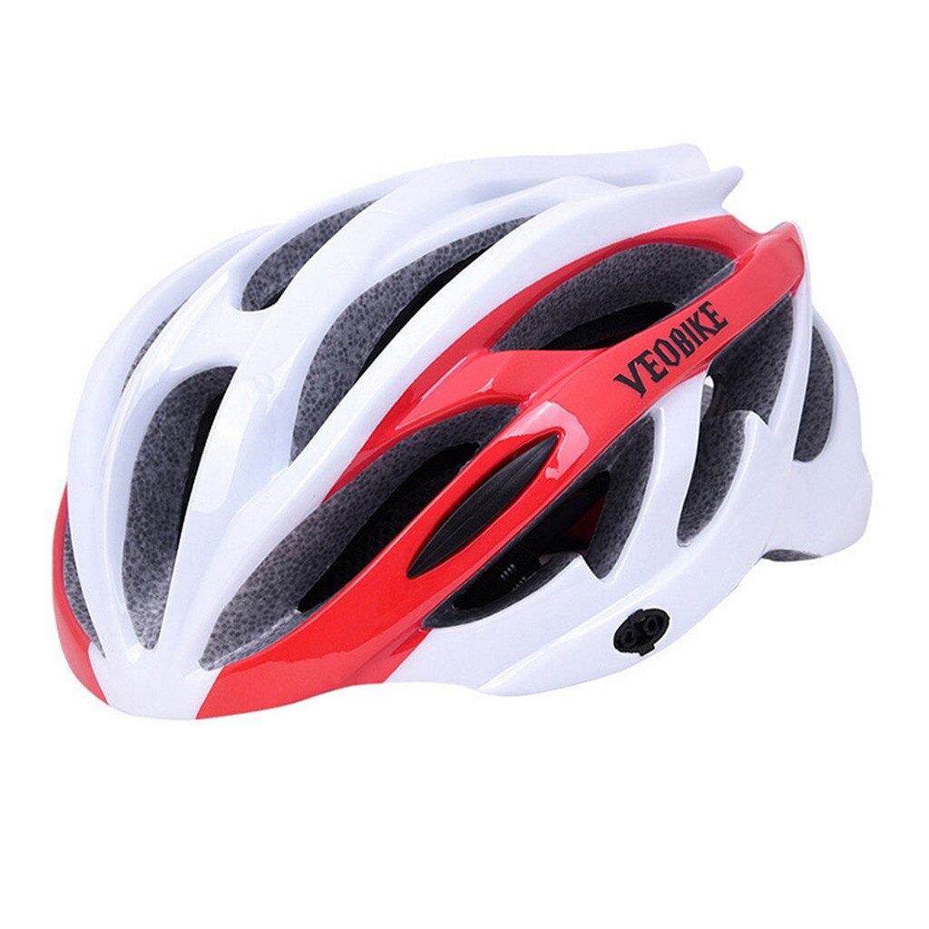 Cycling Helmet With Hat EPS+PC Cover MTB Bike Helmet Integrally-mold Cycling Mountain Bicycle Helmet casco ciclismo: WHITE