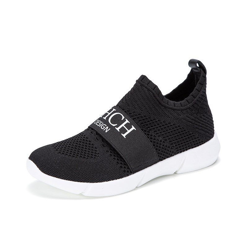 CHCH Women Shoes Gray Simple Shoes Black Causal Shoes Adult Sport for Adult Shoes School: black / 39