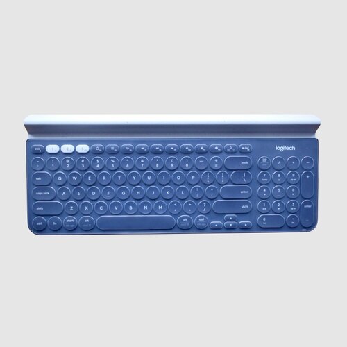 Keyboard Cover Voor Logitech K780 Keyboard Bescherm Huid Draadloze Bluetooth Toetsenbord Cover Volledige Dekking Stofdicht Protecter Film: Transparent