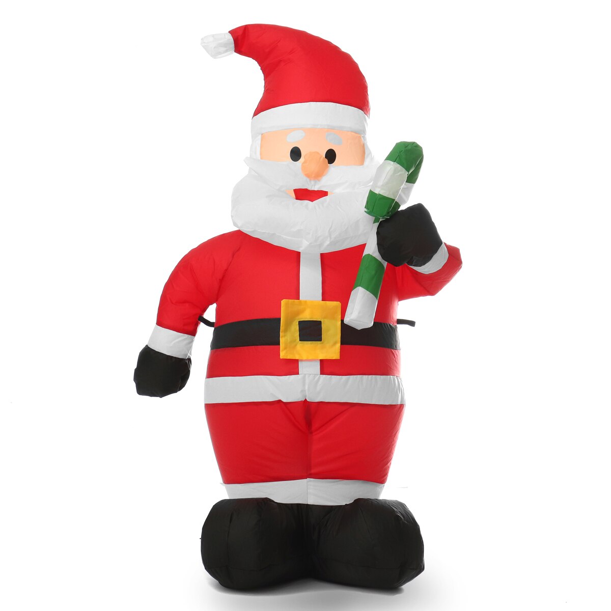 Géant gonflable père noël en plein air décoration de noël pour la maison cour jardin 1.5m noël pain d'épice bonhomme de neige pour la fête de nouvel an