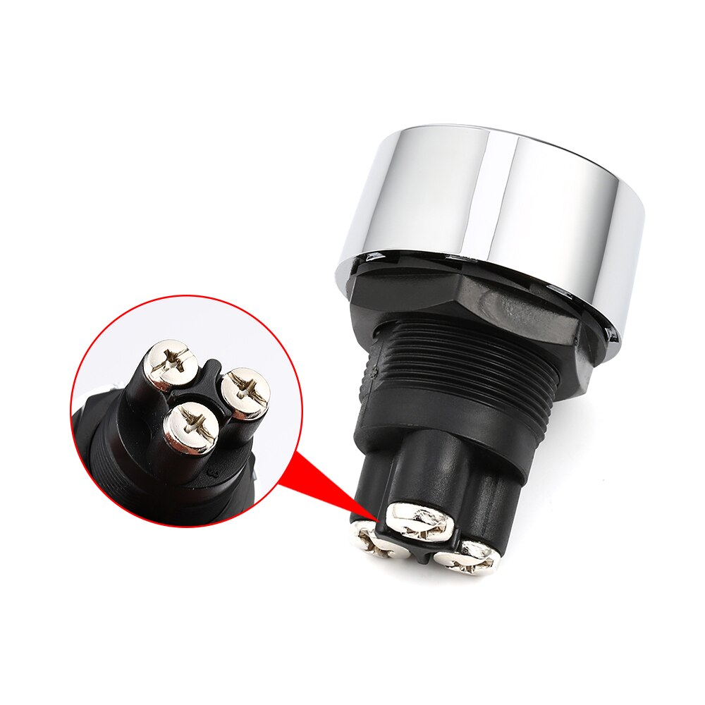 12V/24V 50A Car Engine Start Push Button Keyless Start Button Ignition Starter Auto Accessories Car Engine Start Button