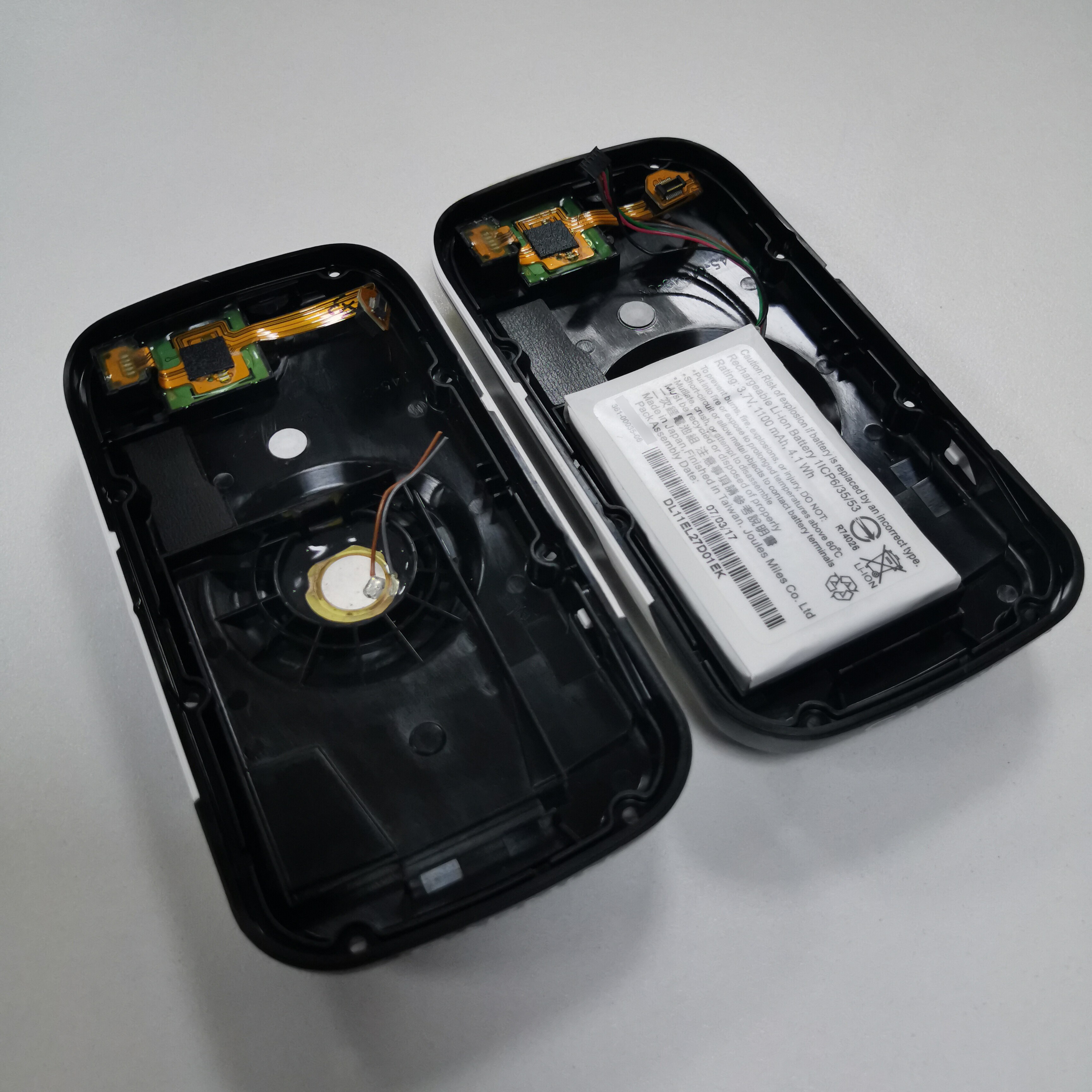 Coque arrière d'origine pour Garmin Edge 1000 explorer chronomètre de vélo coque arrière avec batterie Li-Ion avec chargeur USB remplacer