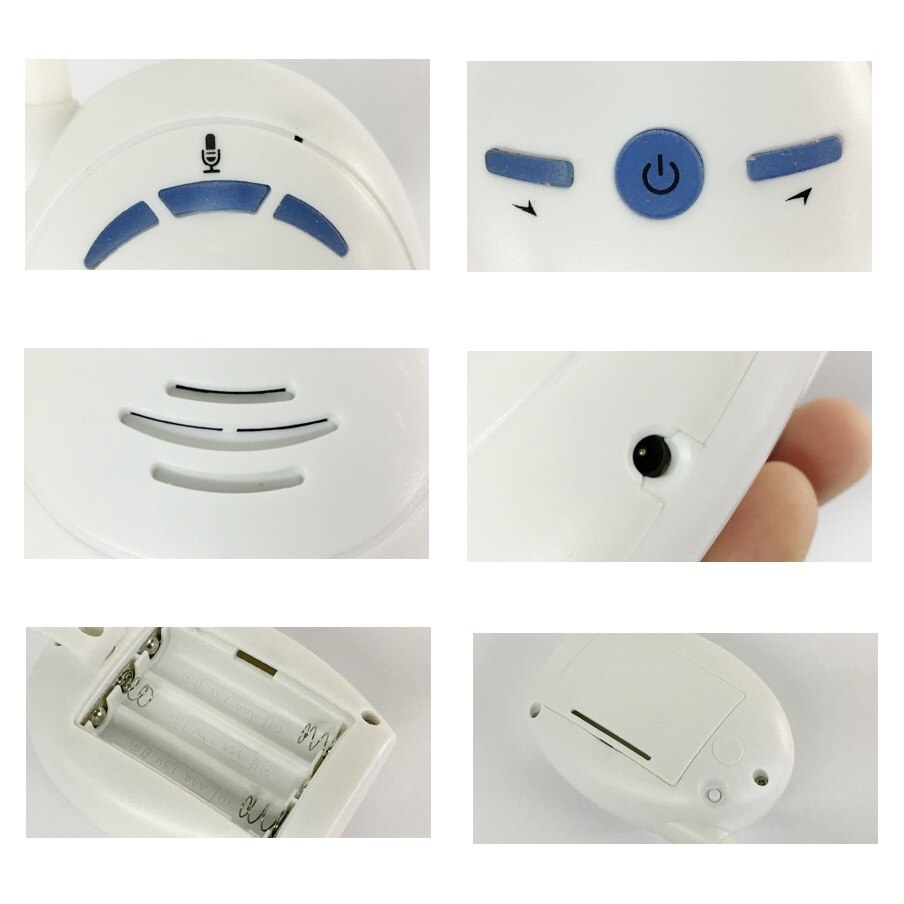 S3001 Digital Baby Monitor 2.4GHz baba eletronica baby sitter radio nanny 2 Way Talk Wireless Baby Monitor Without Battery