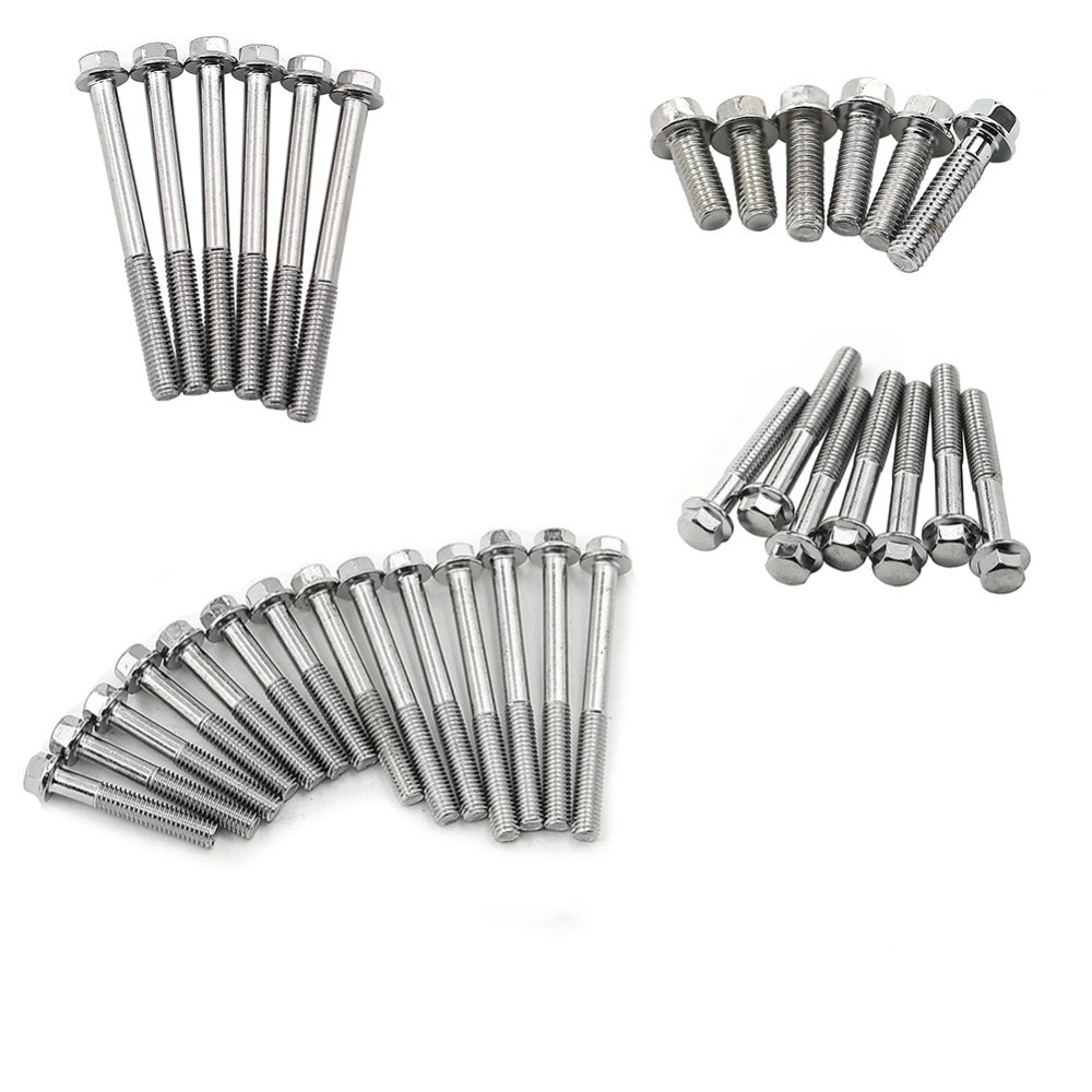 1Set Voor HONDA Z50 CT70 SL70 XL70 Z50R CL70 Motor Side Cover Case Schroeven Bouten Moeren Schroeven Z50A CT70H CT SL CL 70