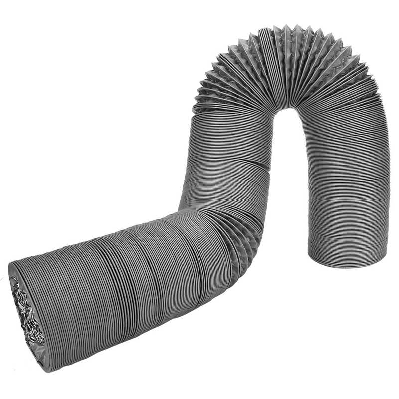 Thickened Double Layer Aluminum Foil Flexible Ducting Ventilation Telescopic Exhaust Hose for Ventilator Diamete 100,8 Meters