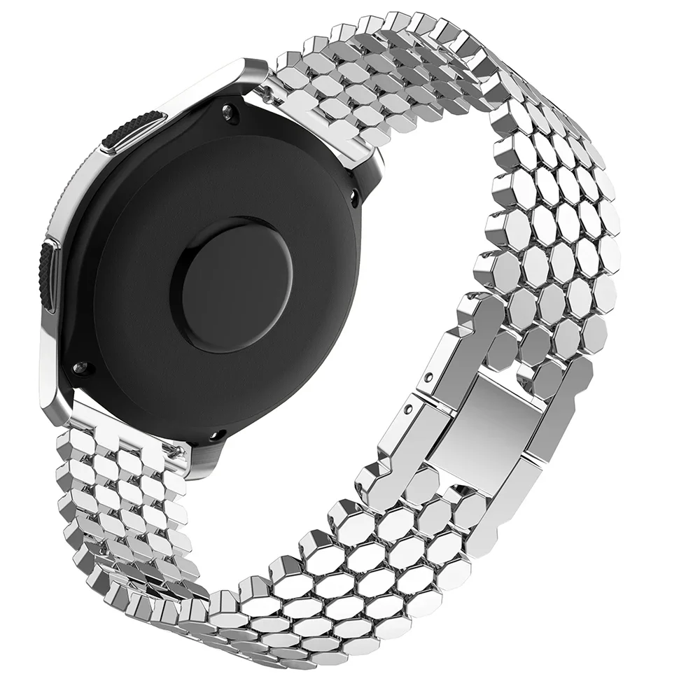 No Gaps Stainless Steel Strap for Samsung Galaxy 6 5 4 44mm 40mm 6 4 Classic 43mm 47mm 42 46mm for 5Pro 45mm Band Metal Bracelet