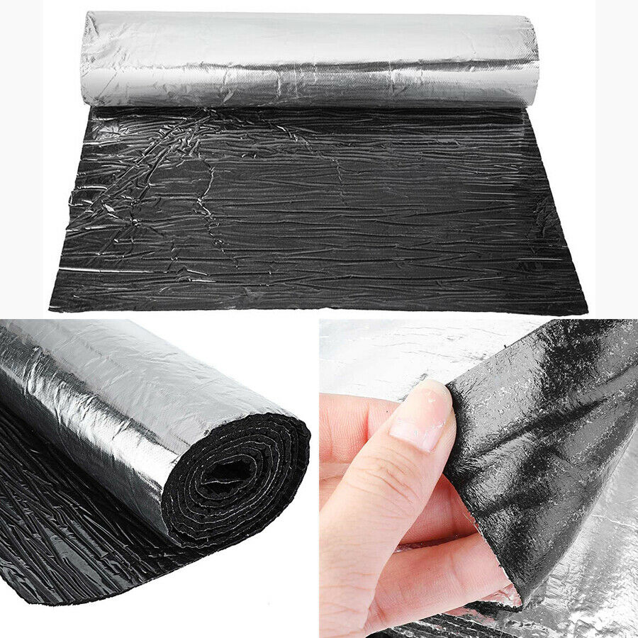 Voiture chaleur tapis son Deadener pièces remplacement 100*40cm 5mm moteur accessoire