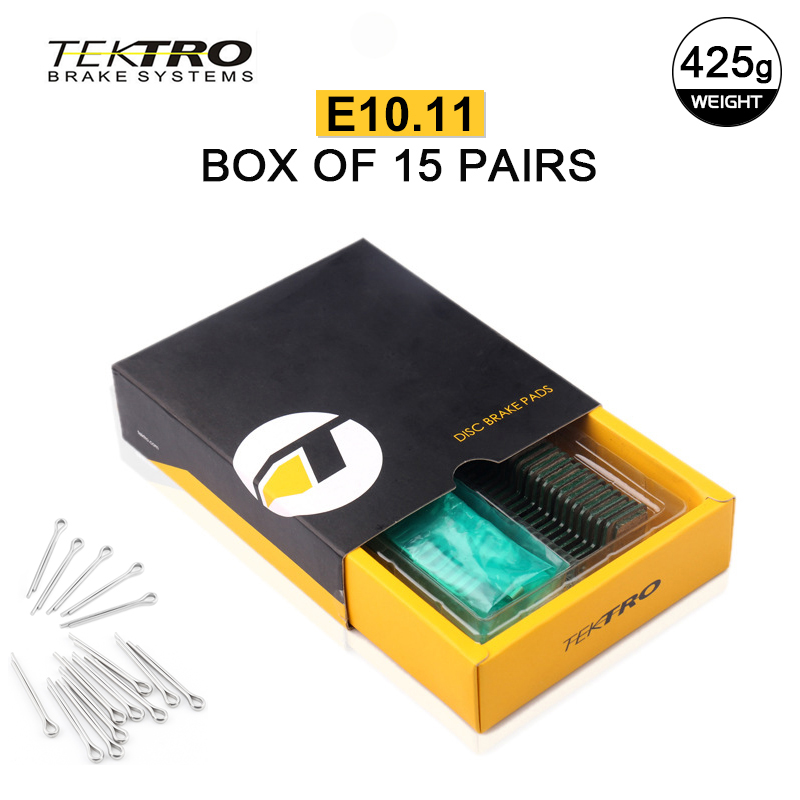 TEKTRO E10.11 Bremsbeläge Scheibenbremsbeläge MTB Bremsbeläge Metall Keramik Scheibenbremsbeläge für Shimano M335 M395 Fahrradzubehör