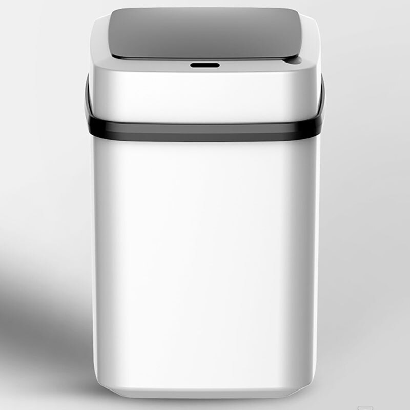 Kitchen Trash Can Automatic Touchless Intelligent Induction Waterproof with Lid No Peculiar Smell Eco-friendly Waste Garbage Bin