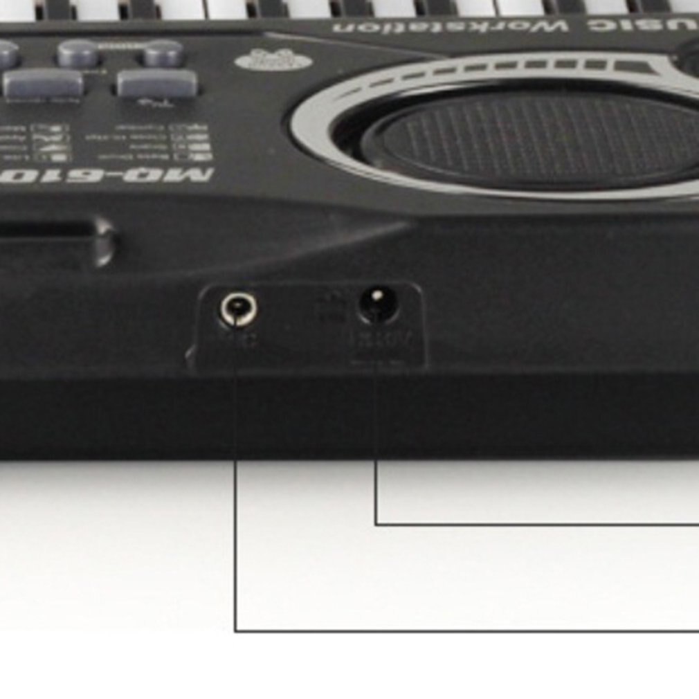 61 Keys Music Electronic Digital Keyboard Electric Organ Children Great With Random Microphone Musical Instrument