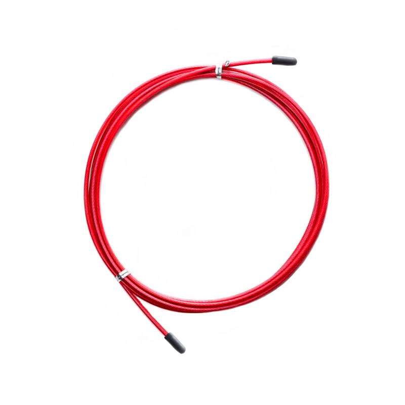 2.8m Steel Wire for Jump Ropes Fitness Crossfit Spare Rope Replaceable Wire Cable Metal Speed Wire Skipping Rope Accessories: Burgundy