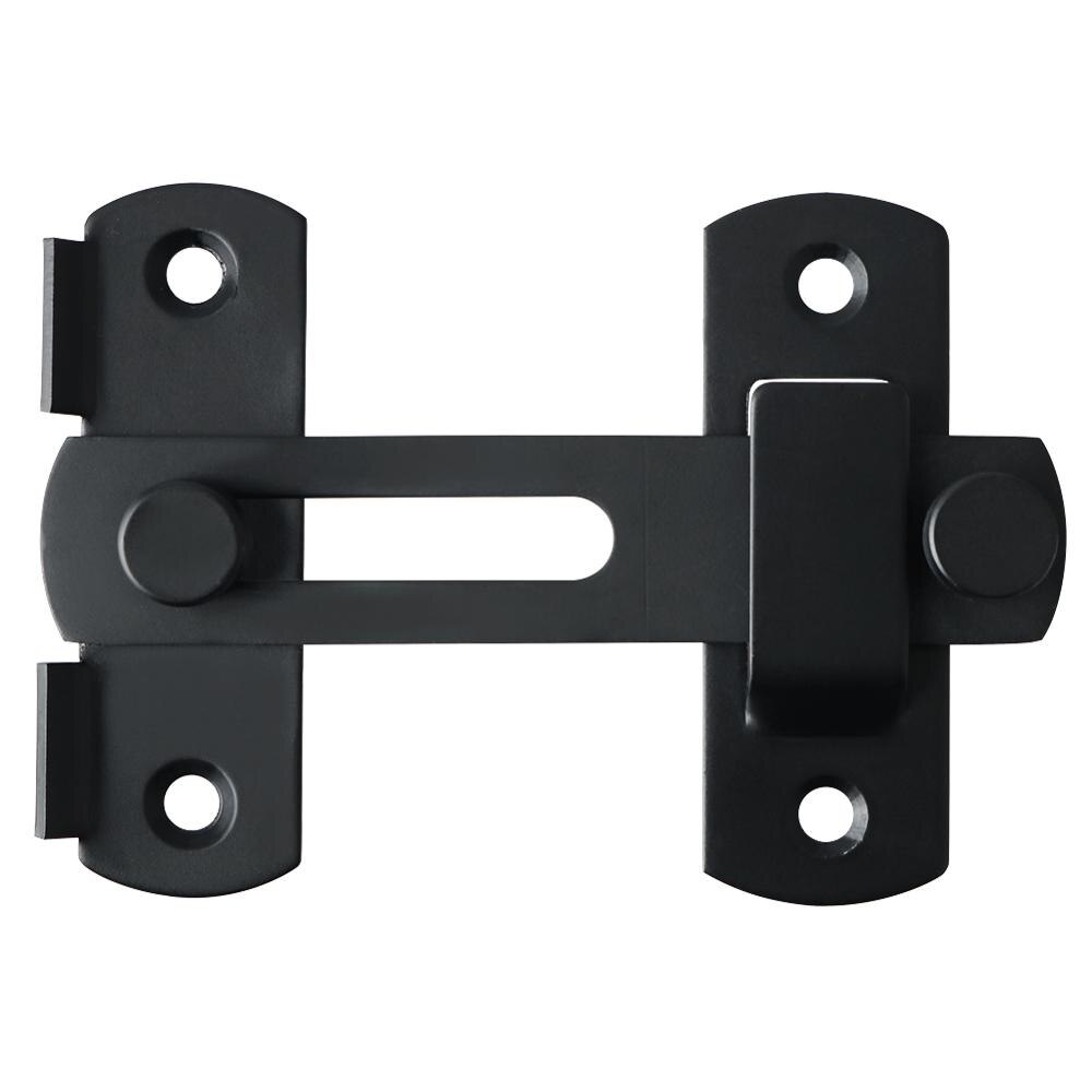 Alise SUS 304 Stainless Steel Flip Latch Gate Latches Door Lock Bar Latch for Windows Sliding Door Garden Guardrails Pet Doors
