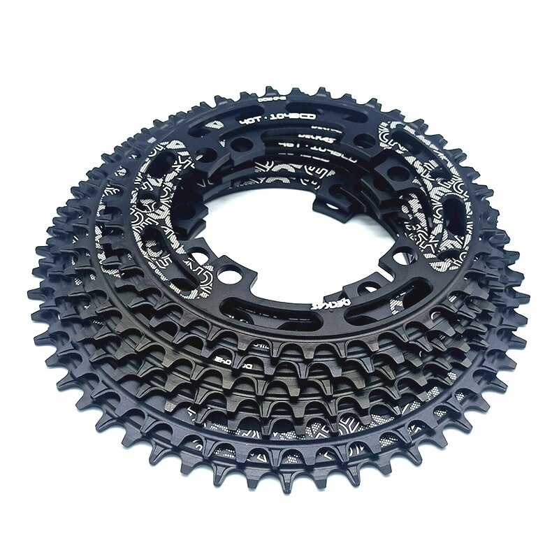Deckas 104BCD 40T 42T 44T 46T 48T 50T 52T Mountain Fiets Kettingwiel Mtb crankstel Smalle Brede Ronde Kettingblad