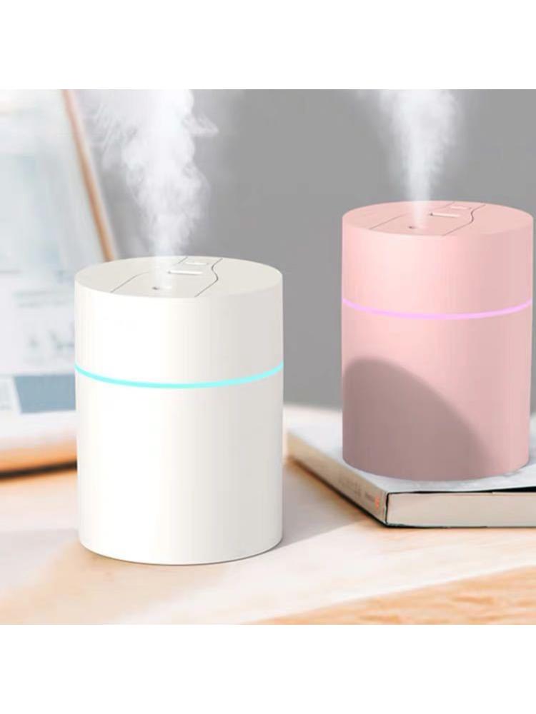 300ml Mini USB Air Humidifier with LED Breathing Light Nano Mist Diffuser
