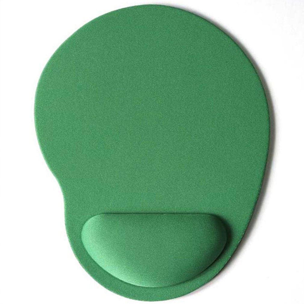 Eva Foam 3D Muismat Polssteun Mousepad Polsbandjes Pad Muismatten Voor Gamer: green