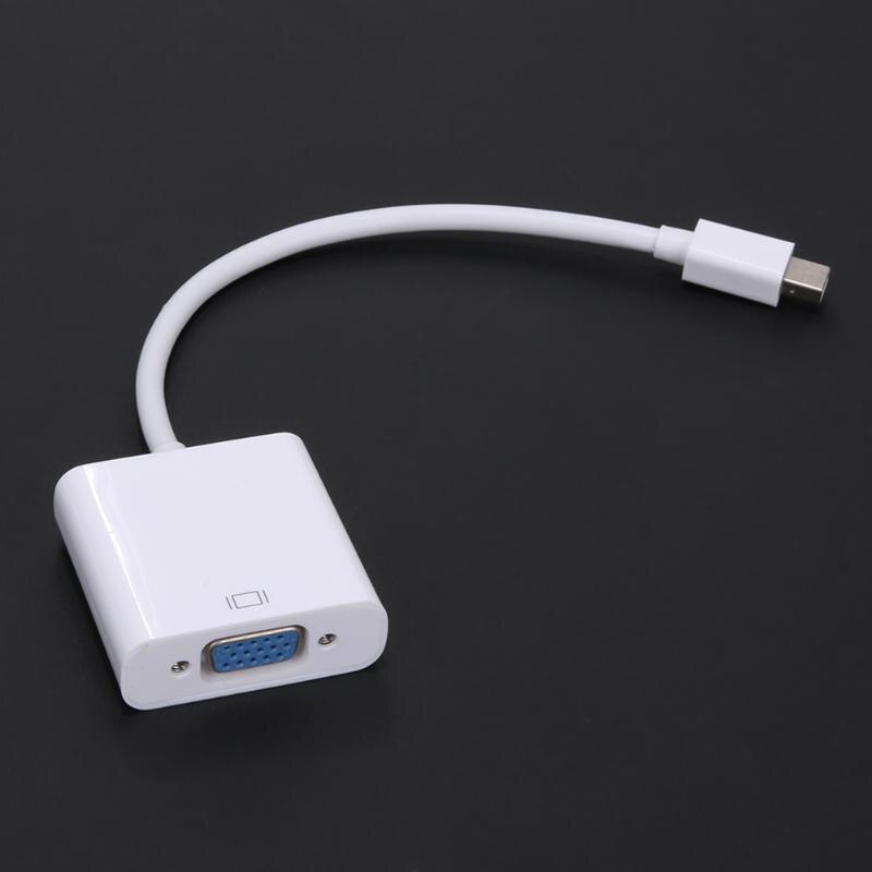 1080 P Thunderbolt miniwyświetlacz Port DP, aby kabel VGA adapter do Apple MacBook Air/Pro