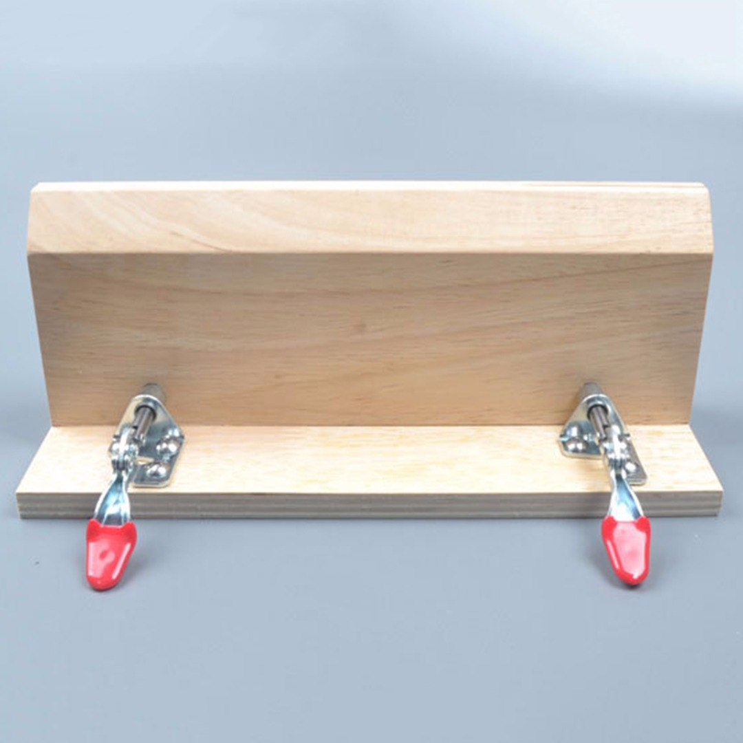 Hand-Stitched Sewing Horse Leathercraft Table Pony Clamp Leather Stitching Pony Beech Wood For DIY Tools