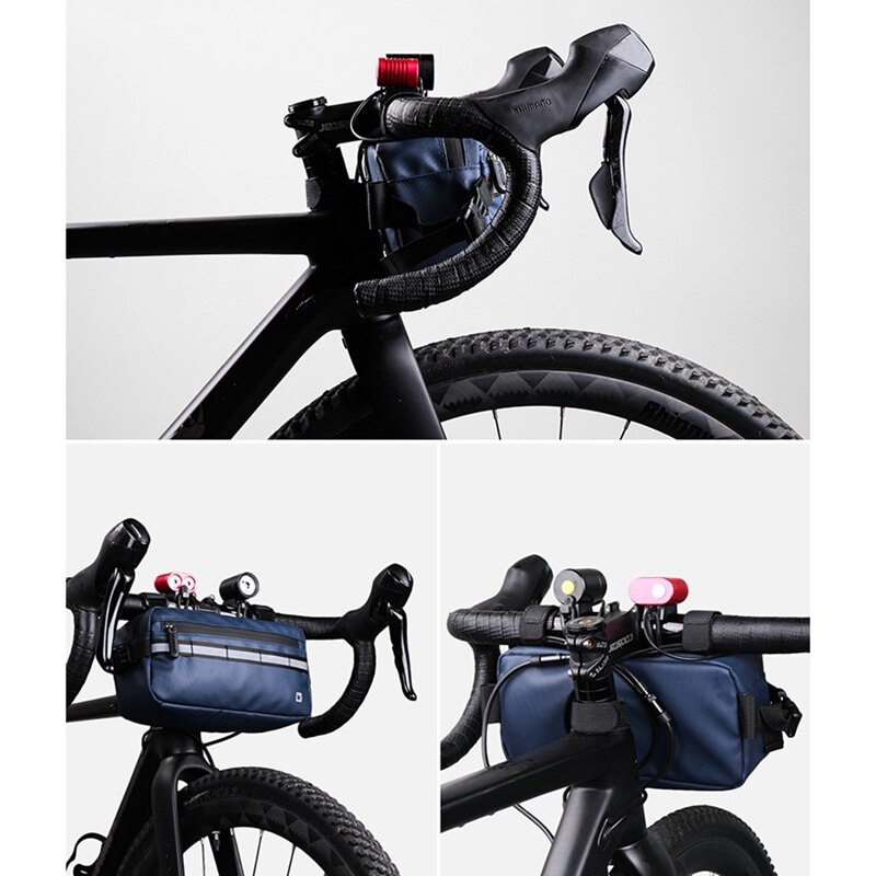 Rhinowalk fahrradtasche für rahmen, lenker und vorderrohr, wasserdicht