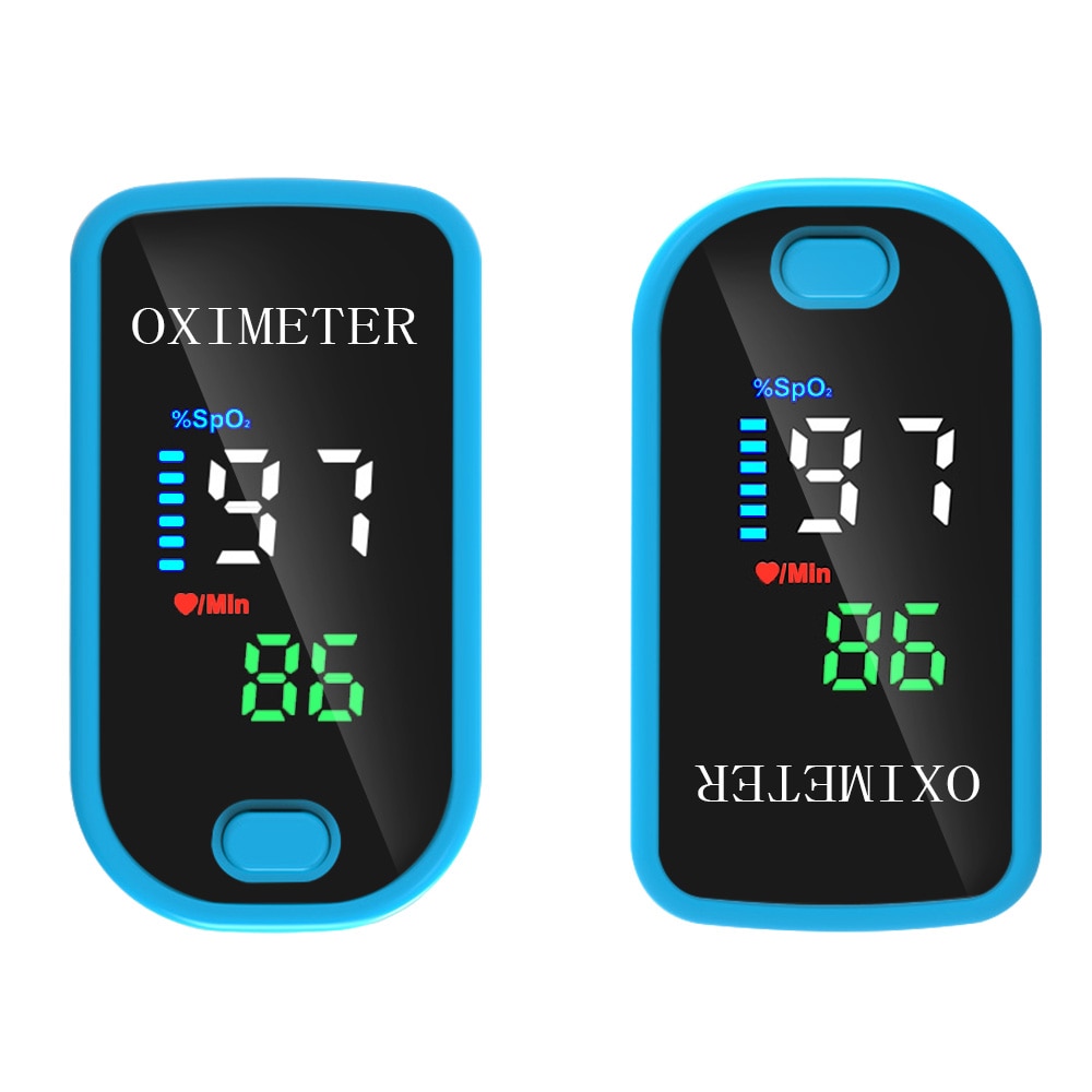 Draagbare Vinger Pulsoximeter Blood Zuurstofverzadiging Meter Vingertop Pulsoximeter SPO2 Monitor Oximetro Dedo Oximeter