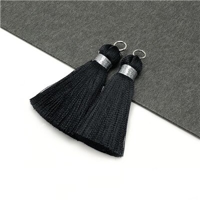 Chengrui  l113,4cm, kwastjes, zijden kwastjes, mini kwastjes, sieraden accessoires, doe-het-zelf oorbellen hangers, huishoudelijke artikelen ,4 stuks/zak: L11319