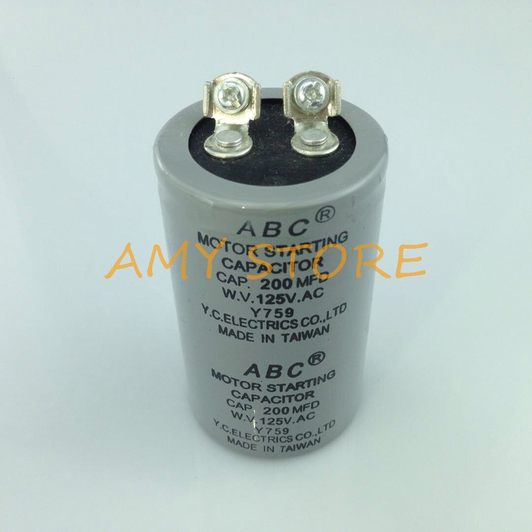 Condensateur De Démarrage Moteur HQRP 80µF 250V AC - Diamètre 50mm, Hauteur 90mm, Neuf, Pour électroménager