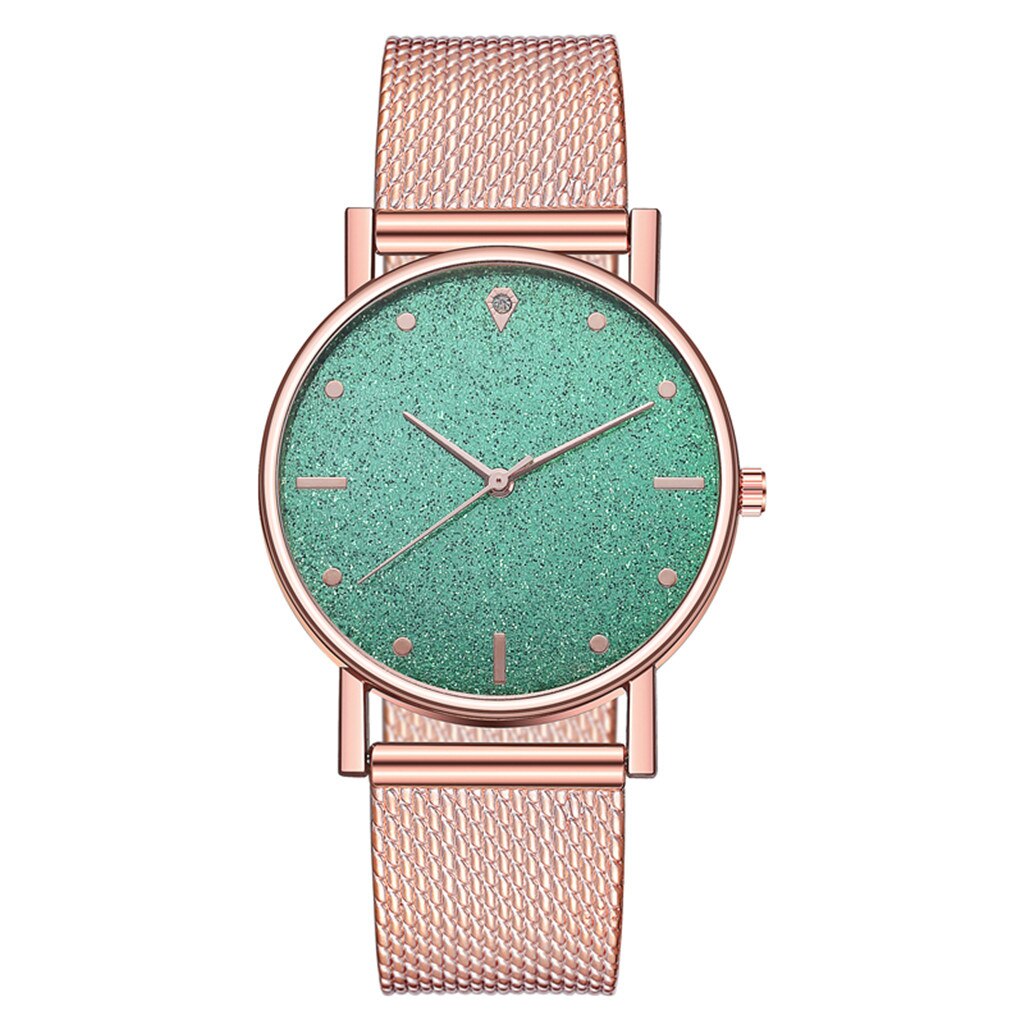 Nuovo Marchio di Orologi di Lusso orologio digitale In Acciaio Inox Quadrante Semplice Casual Braccialetto Della Vigilanza reloj mujer relogio feminino: F