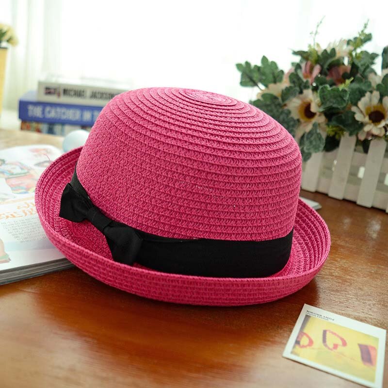 Summer Sun Hats Shopping Beach Caps Parenting UV Flat Cap Outdoor Sports Tourism Hat: Dome purple