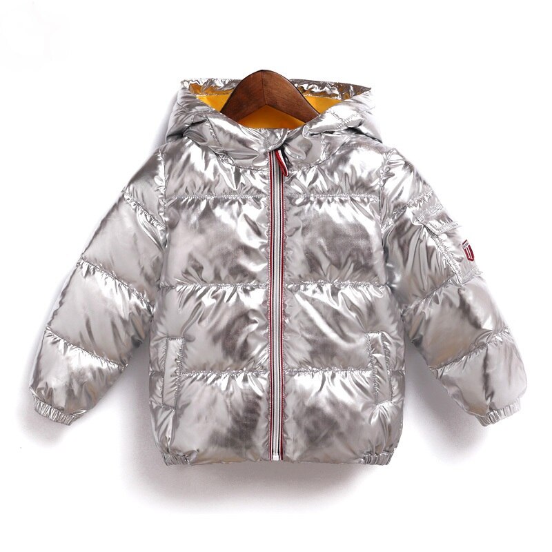 cool Winter Herfst Katoenen Jas Voor Jongens Meisjes Kinderkleding Dikker warm 4 5 6 7 8 9T oude Bovenkleding Jassen: golden / 5T