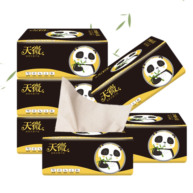 240 Sheet/Pack Bamboo pulp Tissues Facial Tissue Rectangular Tissue Paper Hand Towel Tissues Cube Paper Towels Toilet Paper