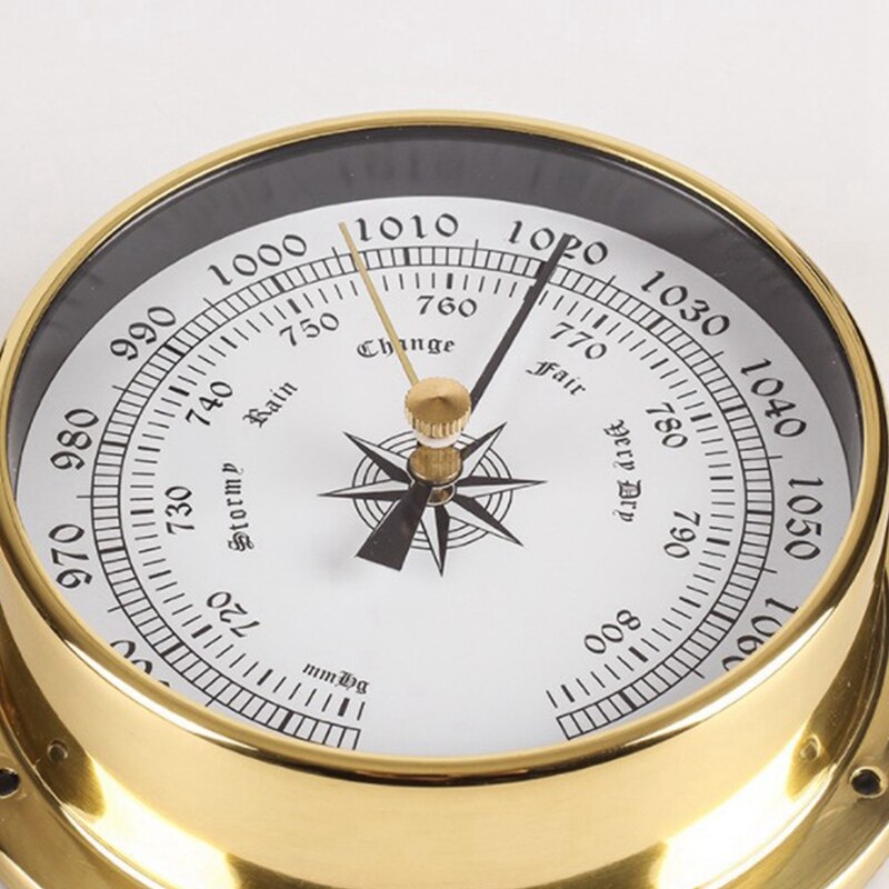 Wall Mounted Tester Copper Shell Marine For Weather Station Wall Hanging Boat Using