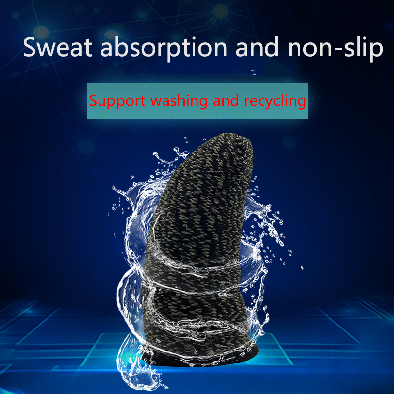 20Pcs Finger Cover Breathable Game Controller Finger Sleeve For Pubg Sweat Proof Non-Scratch Touch Screen Gaming Thumb Gloves