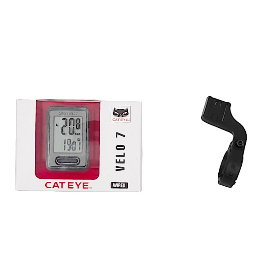 Cateye – ordinateur de vélo avec GPS CC-VL520, 300W, pour vtt et vélo de route, étanche: VL520 with mount