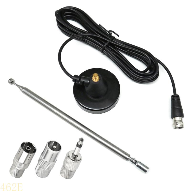 462E amplifizierte Antennen mit 3 Adaptern FM -Funkantennen tupfen Sie FM -Antennen hohe Gewinne