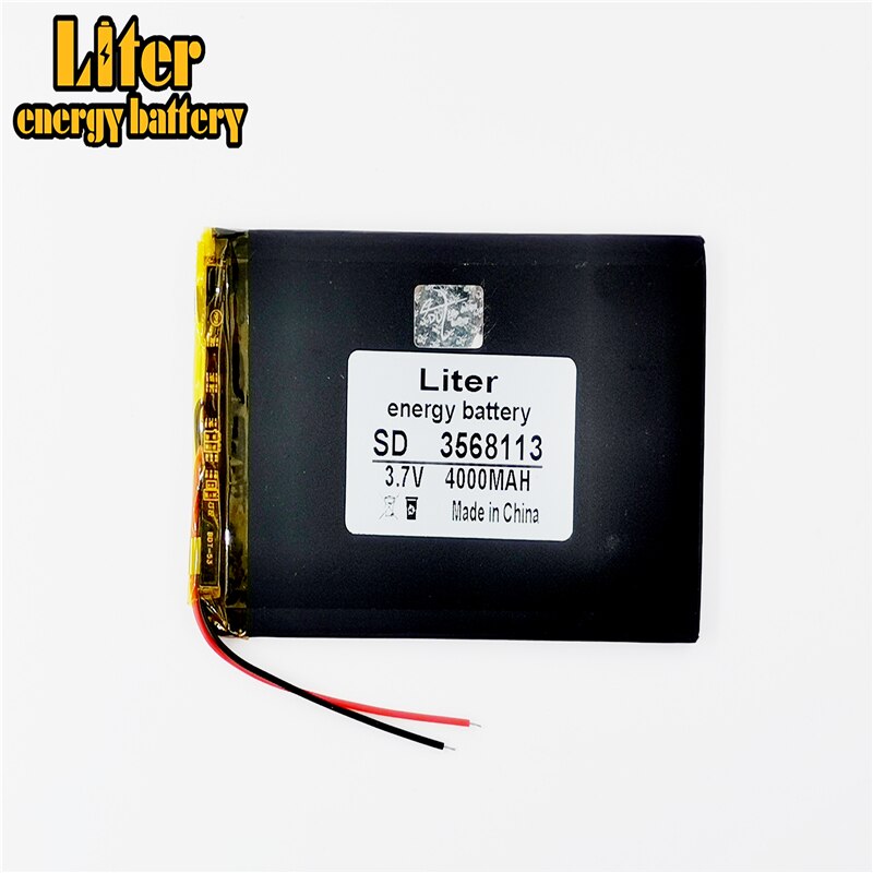 3,7 V 4000MAH 3568113 3570110 3570115 Lithium-Polymer-Batterie mit schutz bord Für Tablette sprechen7X Colorfly E708 Q2 Behälter