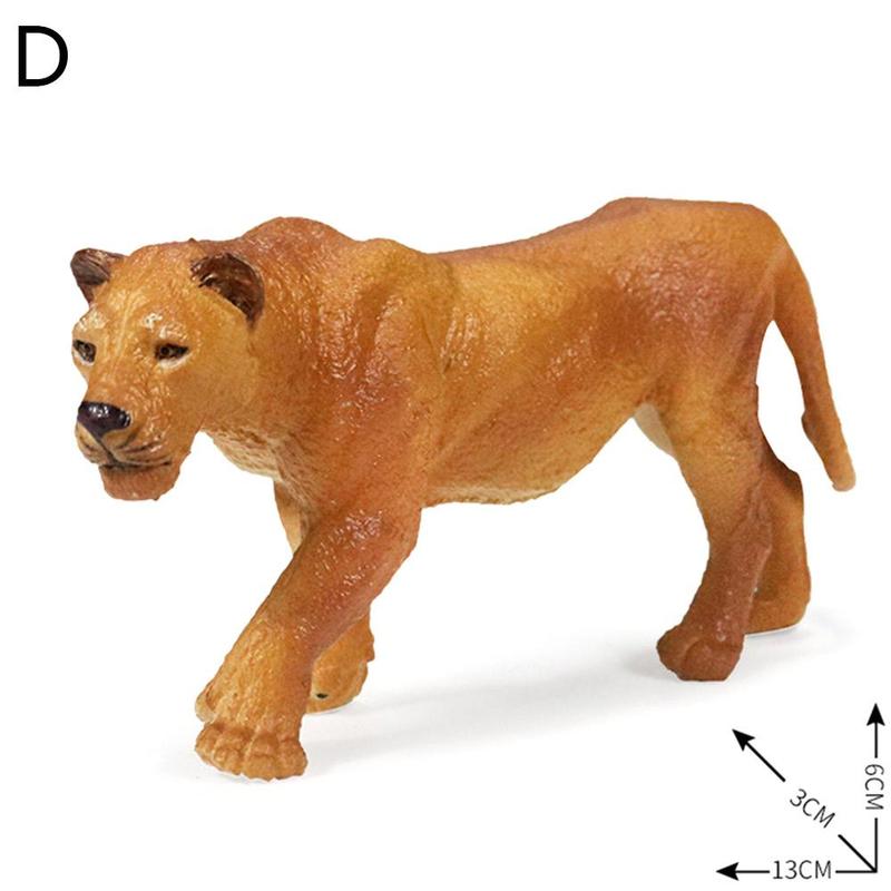 Lifelike wild animals Shaped Toys Realistic Motion Simulation Animal Model for Kids: D