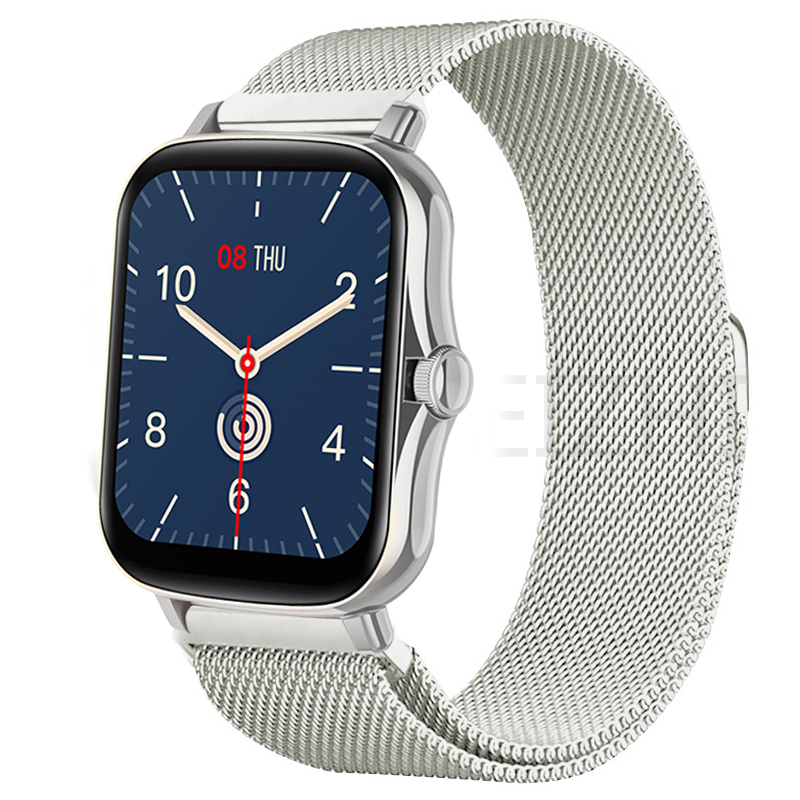 Bracelet de 20mm pour Amazfit GTS 4/3/2e/Mini/stratos 3/2 boucle magnétique en métal 22mm Bracelet de montre Amazfit Gtr 4/3/pro/2e/bip-u-s-lite