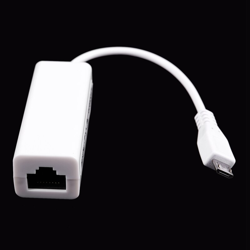 mini USB 5 Pin 10/100 Mbps RJ45 LAN Ethernet Adapter for Tablet PC