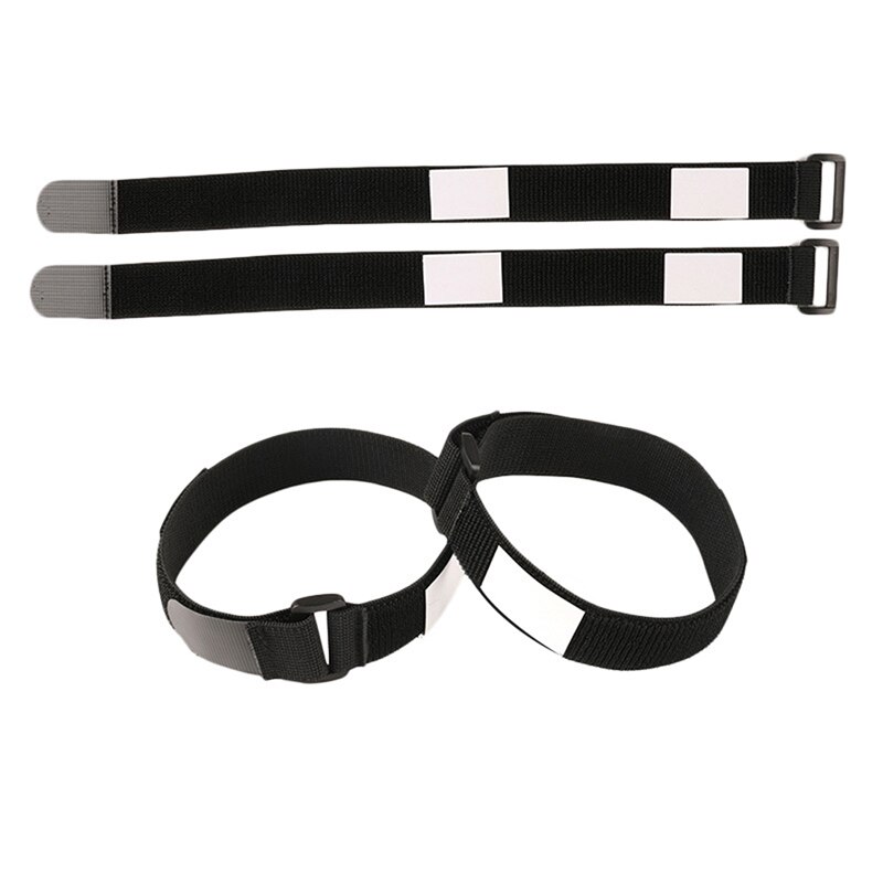 1 paire de bottines à ceinture pour femmes | Chaussures de fixation Anti-chute, accessoires élastiques réglables à l'intérieur et antidérapants, bande adhésive élastique