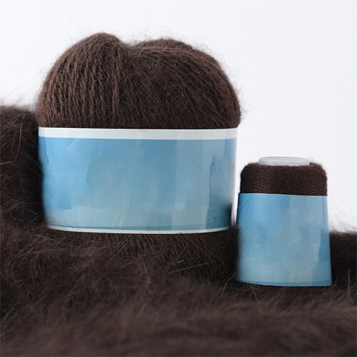 50g + 20g Zachte Nertsen Fluwelen Wol Garen voor Hand Breien Luxe Lange Pluche Wol Kasjmier haak Garen Voor Fall Winter: 14