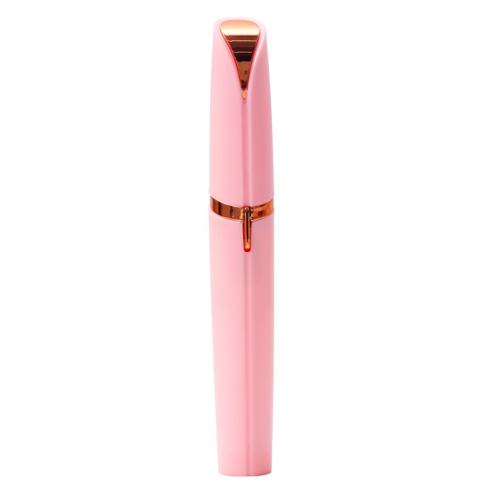 Épilateur electrique Sourcils Précision Sourcil Rasoir Cheveux Facial Épilateur Portatif Mini Rasoir De Sourcils Stylo Sourcil Shaper: Pink