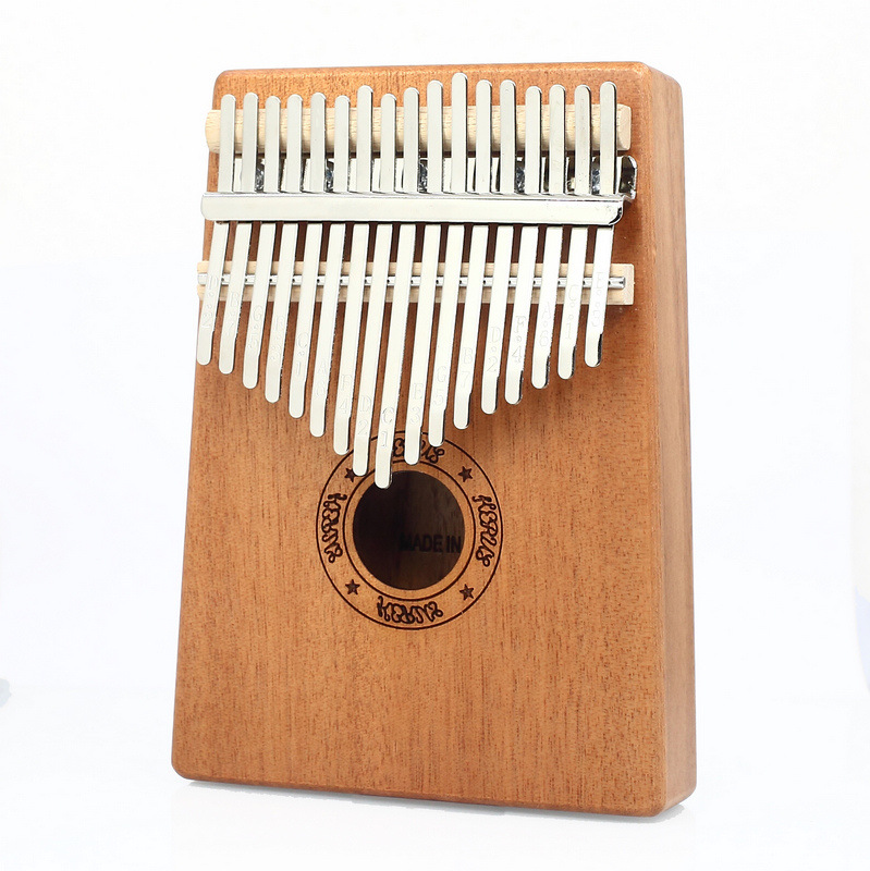 17 teclas para piano con calimba, de caoba sólido, instrumento de música, de cumpleaños, de Navidad con C