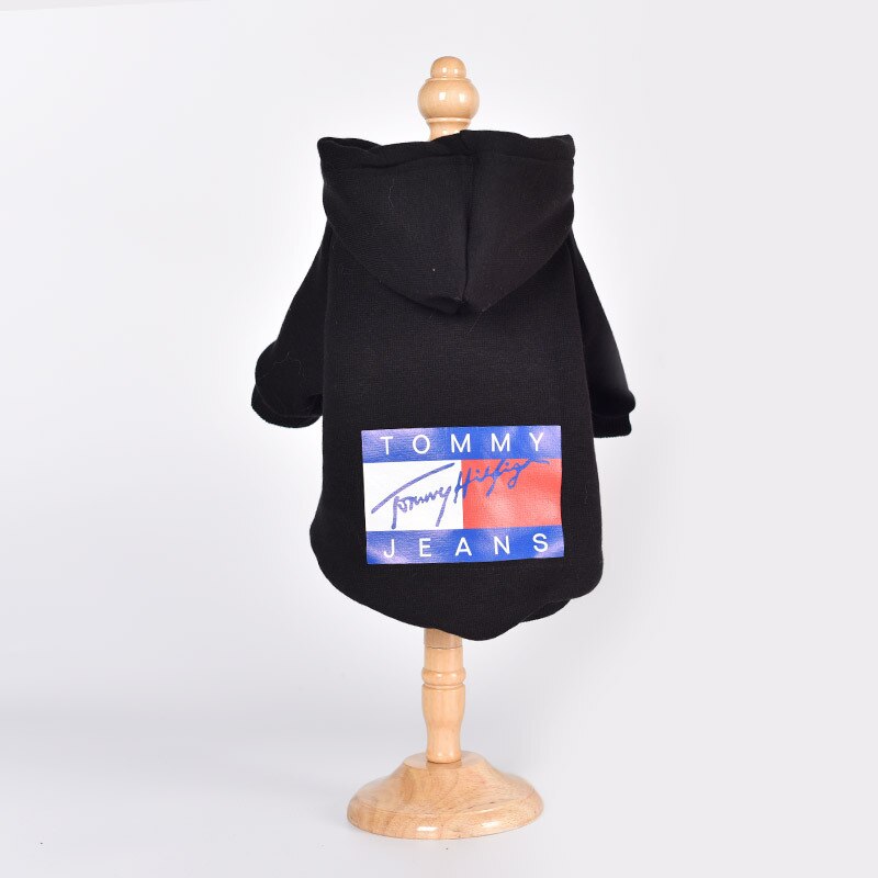 Hundkläder för små hundar vinter varm sweatshirt hoodies för hundar fransk bulldog pomeranian mops chihuahua medium hunddräkt