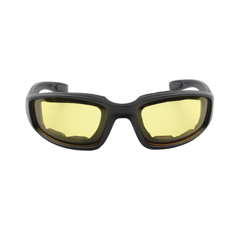 Samochód osłona od wiatru piasek noc gogle okulary jazda motocyklem okulary nocne okulary wizja ochronne sterowniki gogle: żółty-1szt A