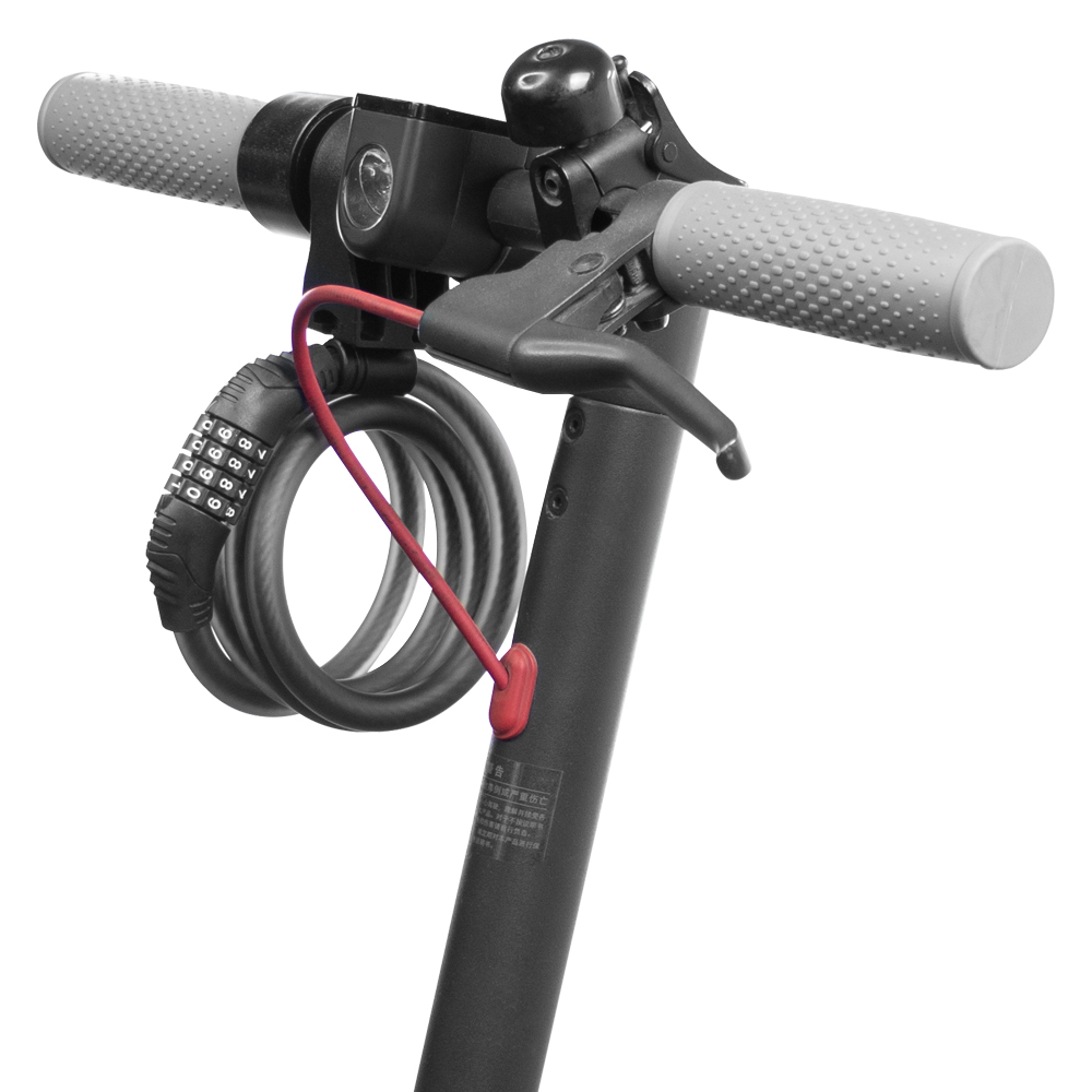 Faltbares Elektroroller-Schloss für Xiaomi M365 Pro 1S Pro2 Sicherheit, Diebstahlsicherung, Fahrradschloss, E-Scooter-Kettenschloss-Zubehör