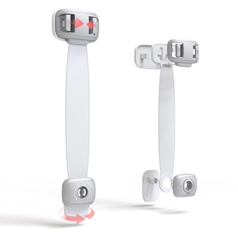 1/3/4 stks/partij Baby Veiligheid Lade Deurslot Multifunctionele Kind Bescherming Anti-Pinch Kast koelkast Veiligheid Gesp Plastic
