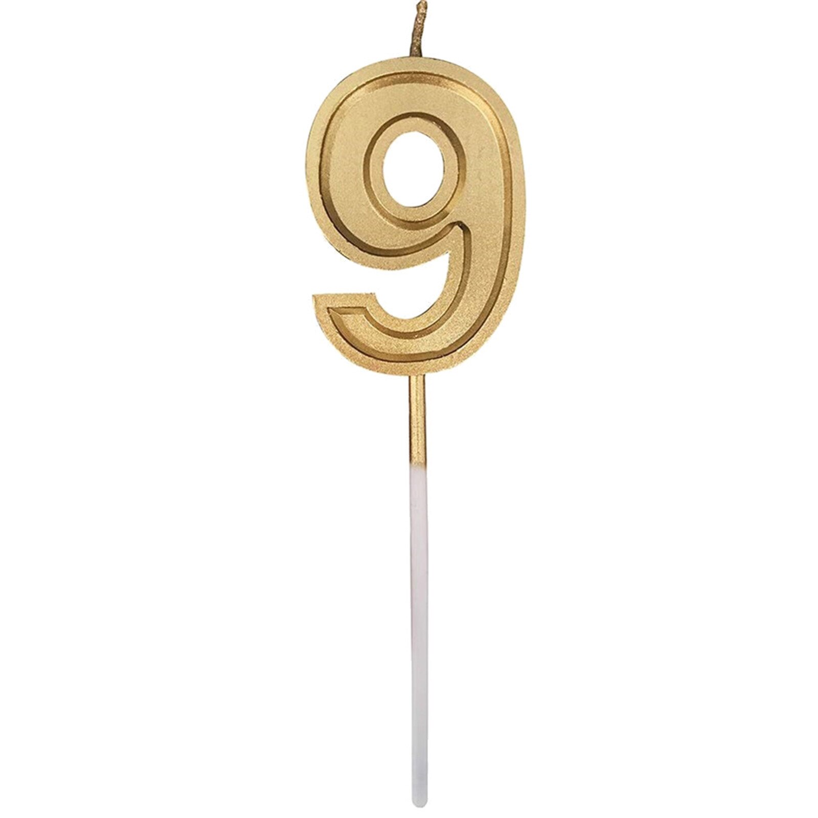 Gold Number Candles Birthday Numeral Candles Number Cake Decor For Adults Kids Party Decor Party Supplies Decor Candles Decor: J