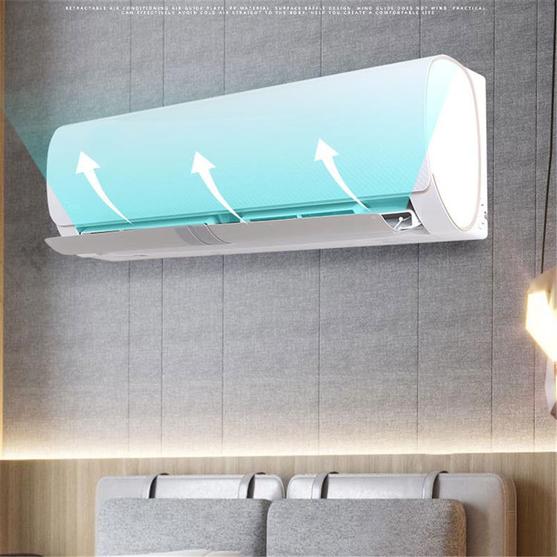 Air Conditioner Deflector Retractable Shield Folding Windshield Home Bedroom Supplies Anti-direct Blowing Conditioning Baffle